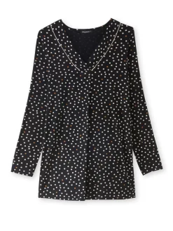 Tee-shirt tunique manches longues