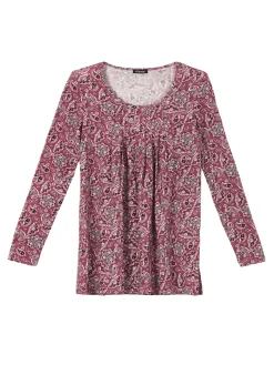 Tee-shirt tunique manches longues