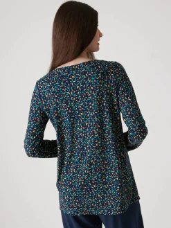 Tee-shirt tunique manches longues