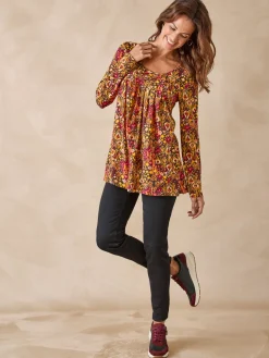 Tee-shirt tunique manches longues