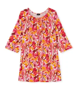 Tee-shirt tunique manches 3/4