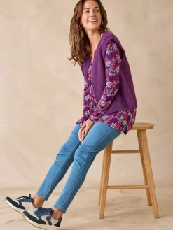 Tee-shirt tunique manches longues