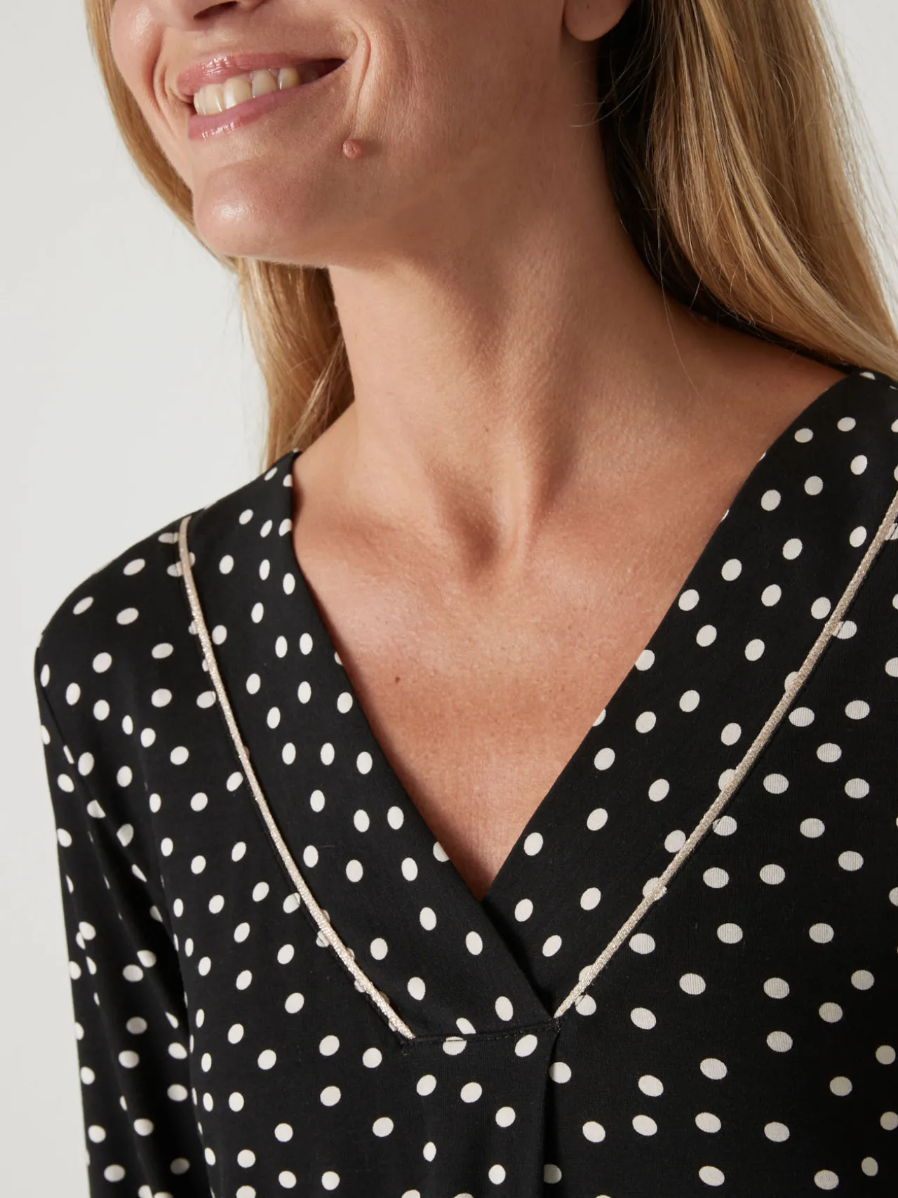 Tee-shirt tunique manches longues