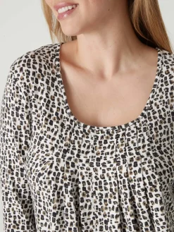 Tee-shirt tunique manches longues