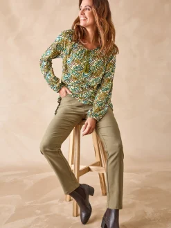 Tregging en tissu stretch