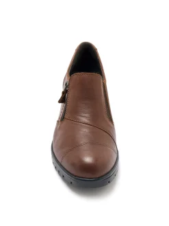 Trotteurs zippés à petit talon