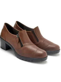 Trotteurs zippés à petit talon