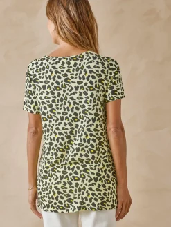 Tunique en maille avec plis d'aisance