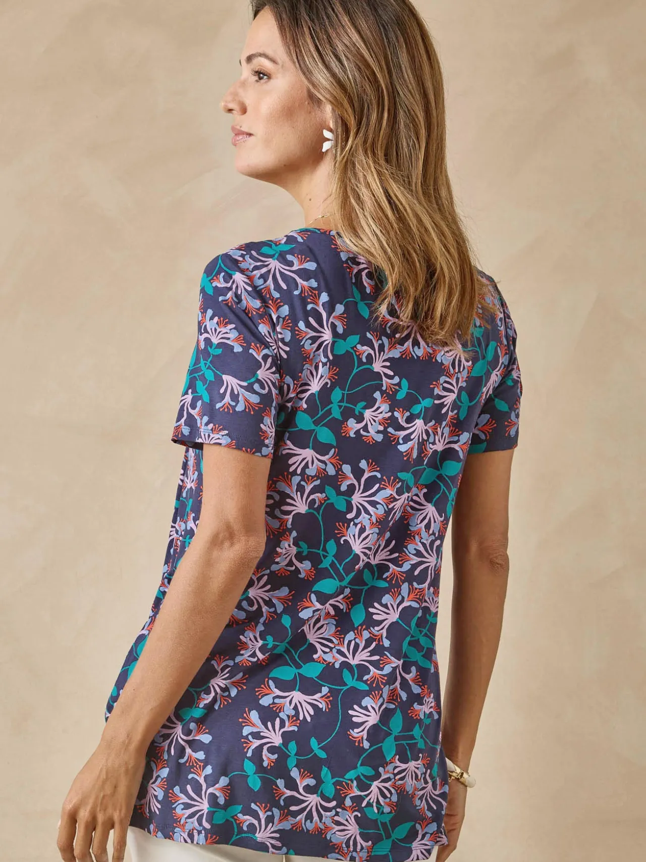 Tunique en maille avec plis d'aisance