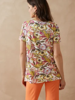 Tunique en maille avec plis d'aisance