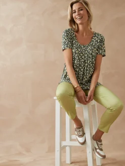 Tunique en maille avec plis d'aisance