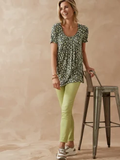 Tunique en maille avec plis d'aisance