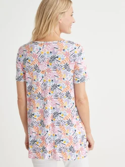 Tunique en maille avec plis d'aisance