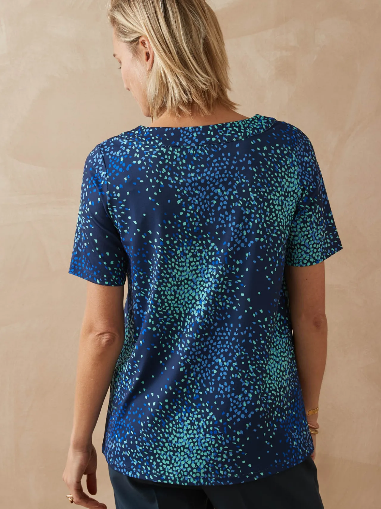 Tunique en maille crêpe