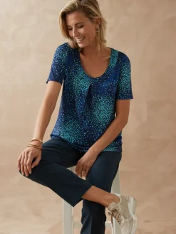 Tunique en maille crêpe