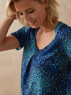 Tunique en maille crêpe