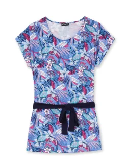 Tunique encolure bateau