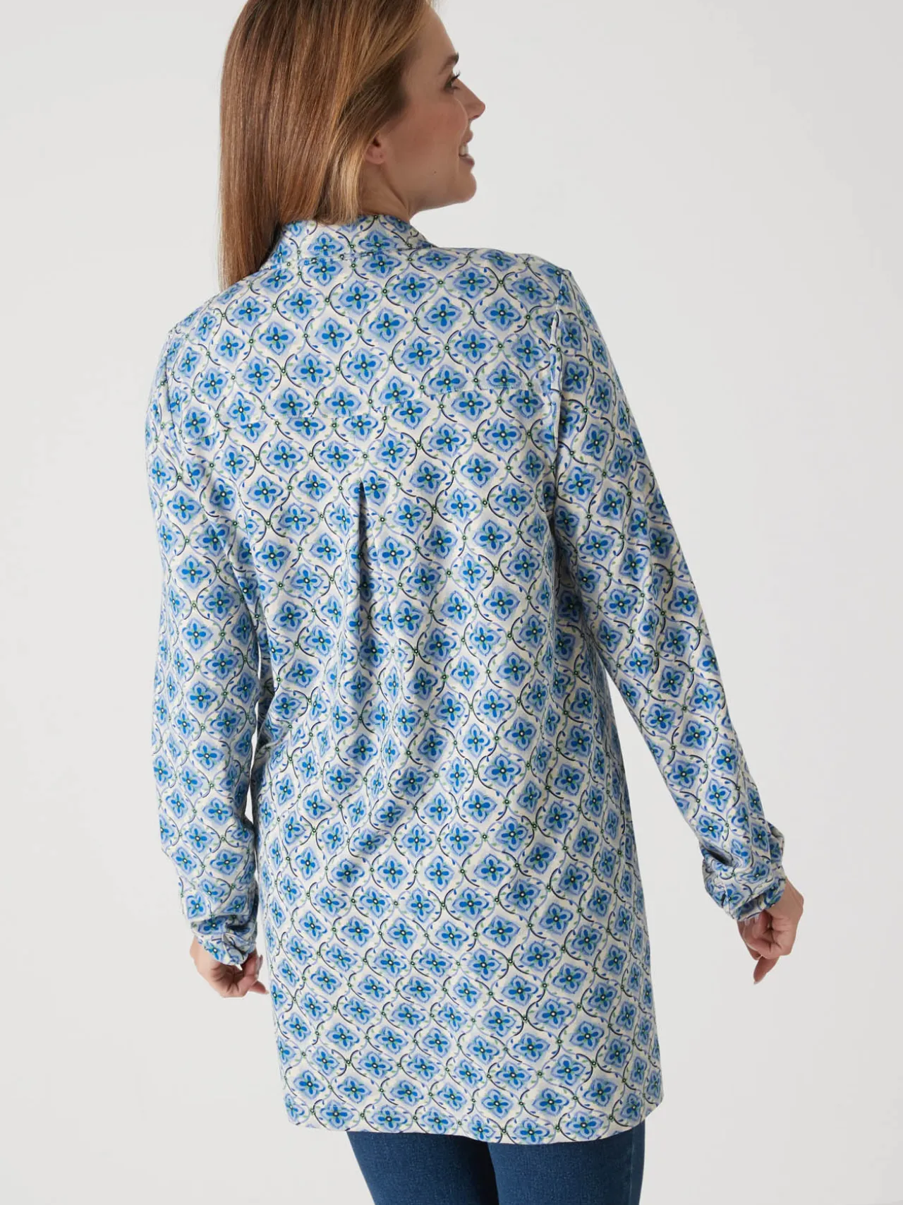 Tunique fluide en jersey