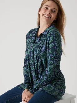 Tunique fluide en jersey