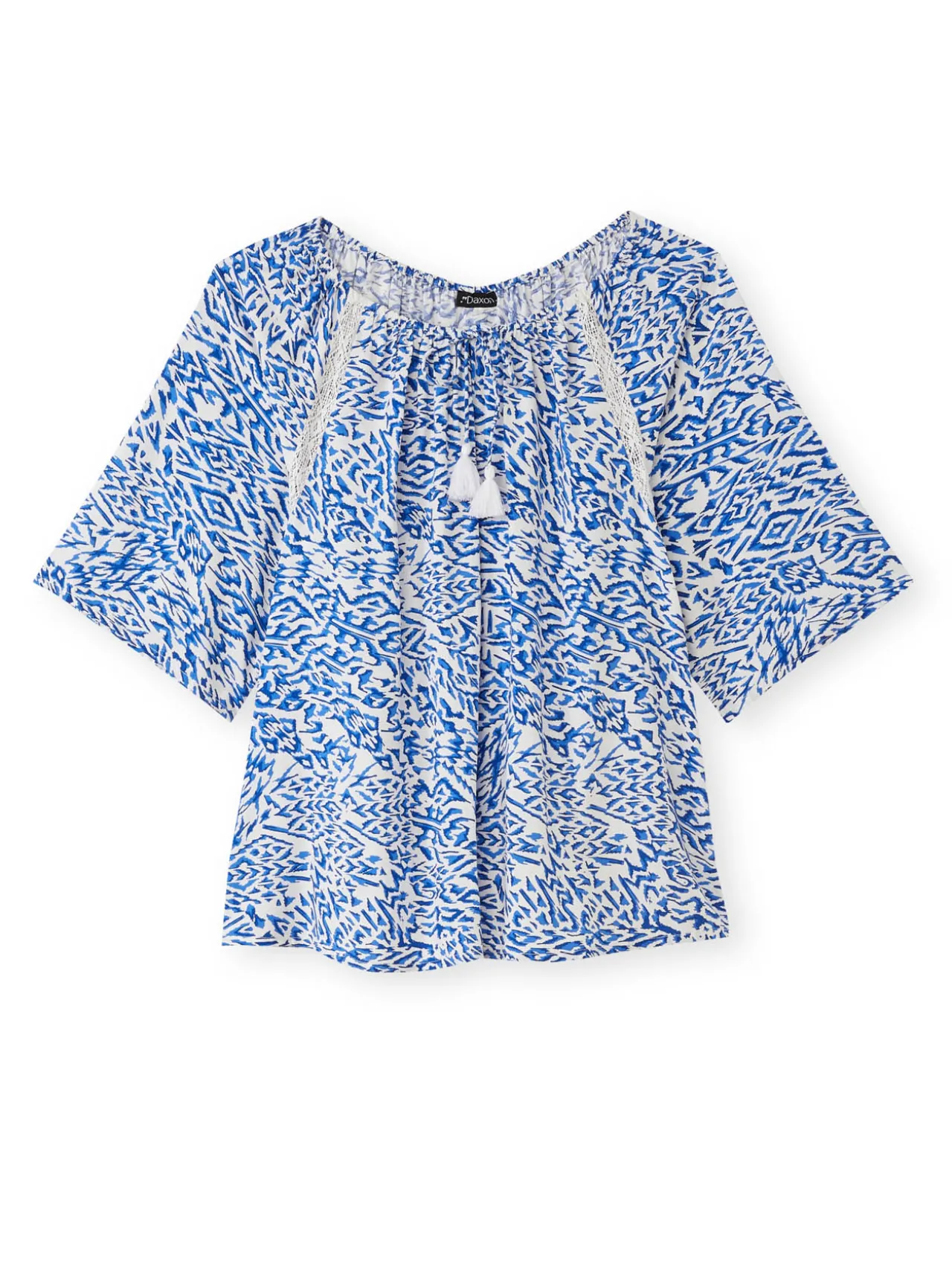 Tunique fluide manches au coude