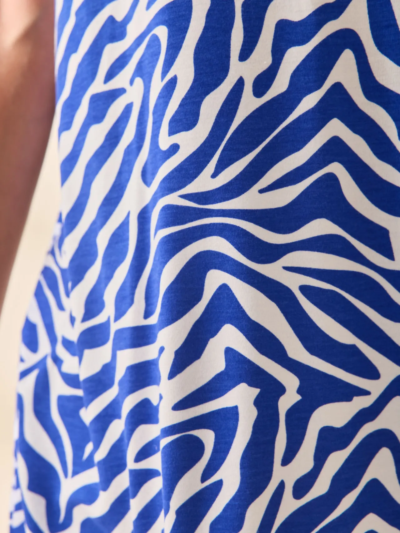 Tunique fluide manches courtes