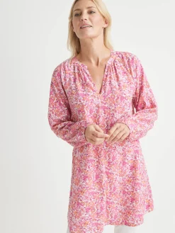 Tunique longue fluide