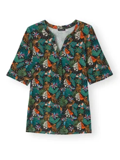 Tunique maille fluide coupe confort