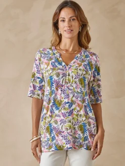 Tunique maille fluide coupe confort