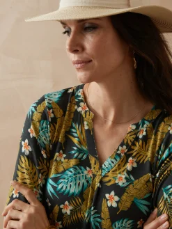 Tunique maille fluide coupe confort