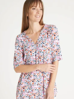 Tunique maille fluide coupe confort