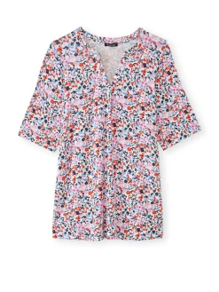 Tunique maille fluide coupe confort