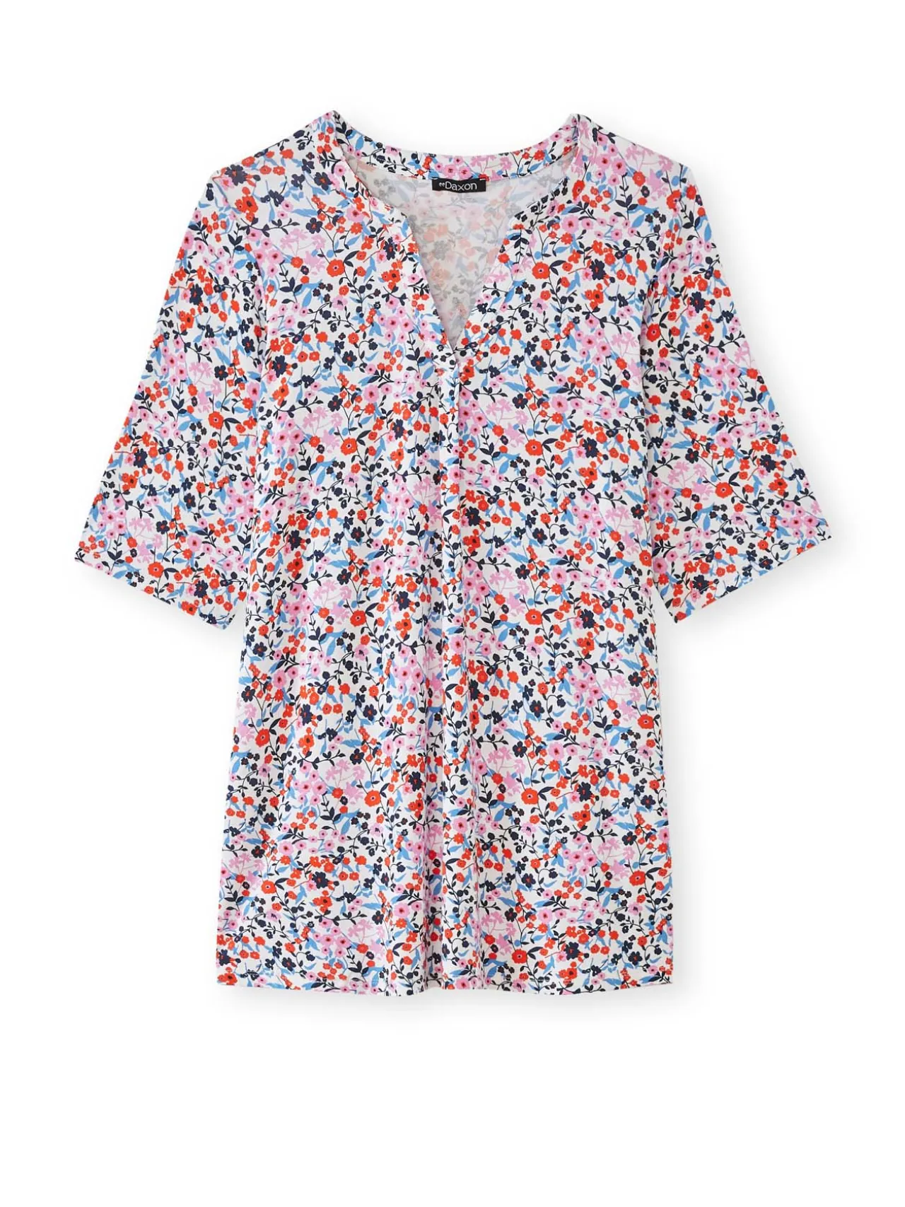 Tunique maille fluide coupe confort