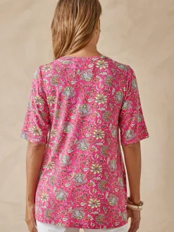 Tunique maille fluide coupe confort