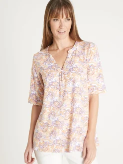 Tunique maille fluide coupe confort