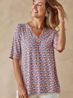 Tunique maille fluide coupe confort