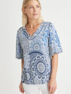 Tunique manches pagode 3/4