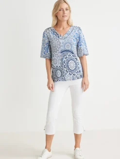 Tunique manches pagode 3/4