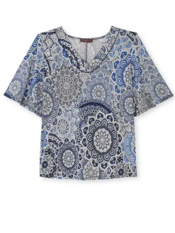 Tunique manches pagode 3/4