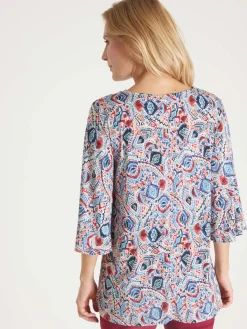 Tunique manches pagode 3/4