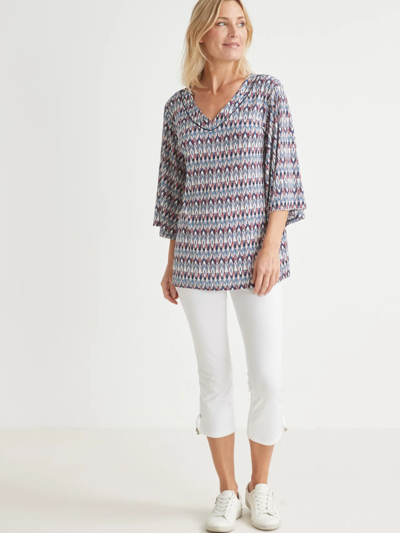 Tunique manches pagode 3/4