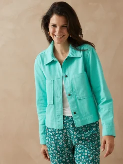 Veste courte, forme boîte