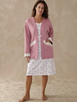 Veste kimono matelassée