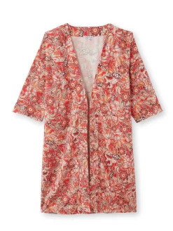 Veste longue forme kimono